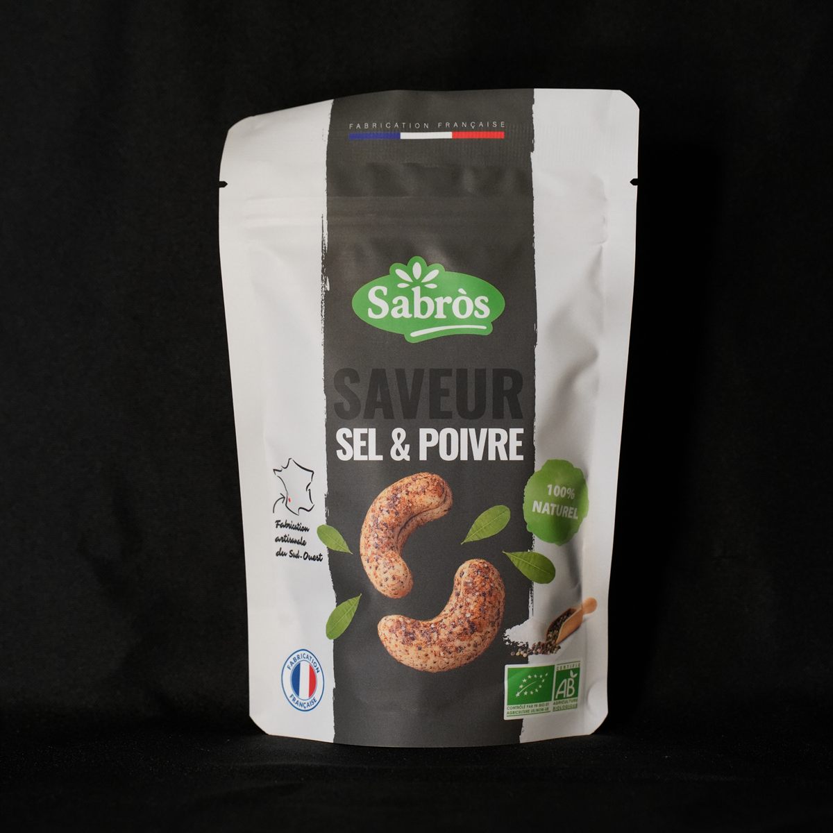 noix de cajou sel et poivre